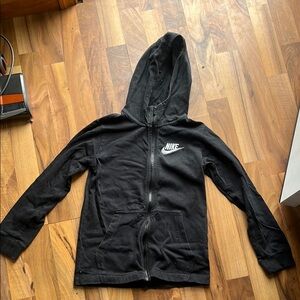 Nike Black Hooded Sweatshirt